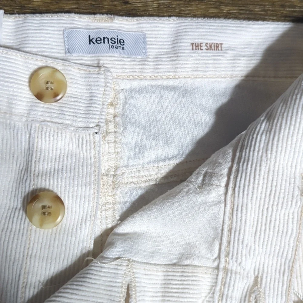 Kenzie Pocketed Corduroy Mini Skirt